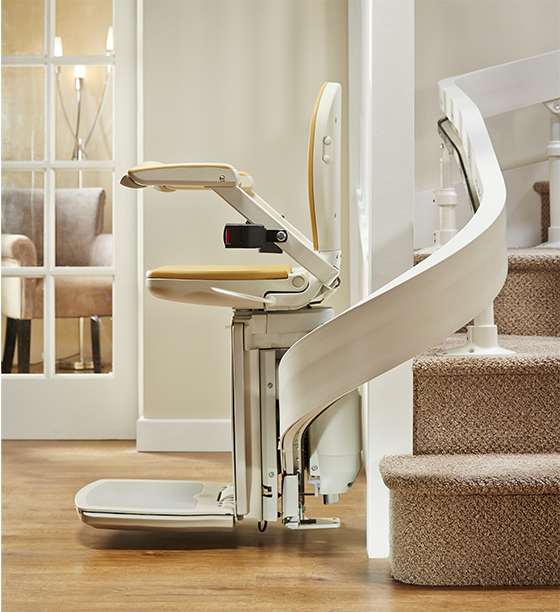 Curved Stairlift