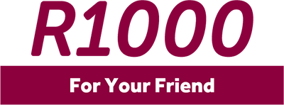 ZA referral for your friend R1000
